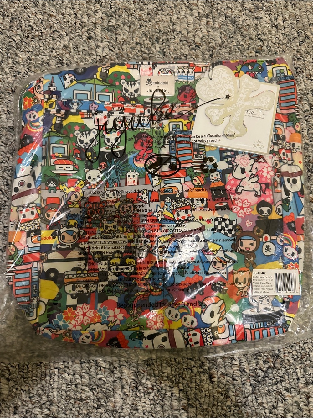 Ju-Ju-Be x Tokidoki Sushi Cars Be Light